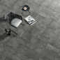 Preview: Betonbi Anthrazit 30x60cm Fliese für Boden&Wand Matt