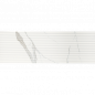 Preview: Parisianbi Weiß 40x120cm Fliese für Boden&Wand Matt