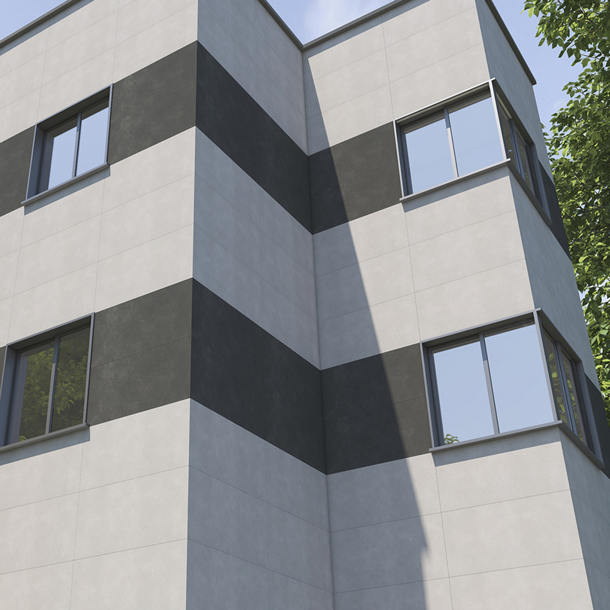 Conceptbi Anthrazit 30x60cm Fliese für Boden&Wand & Fassade